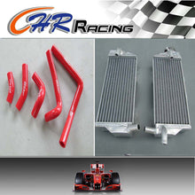 Load image into Gallery viewer, aluminum Radiator +blue HOSE Honda CR250R CR250 CR 250R 05-07 06 2005 2006 2007