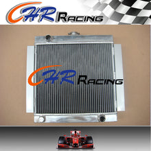 Load image into Gallery viewer, 3 rows aluminum radiator + fan for Ford Escort Mk1 Mk2 RS2000 1968-1980 Manual