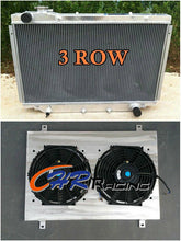 Load image into Gallery viewer, Aluminum radiator & shroud fan for 80 Series Landcruiser 1HZ Diesel & 1HDT Turbo