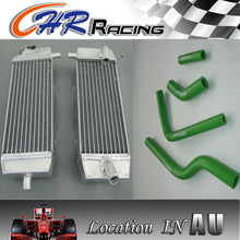 Load image into Gallery viewer, for Kawasaki KX250F KXF250 2004/SUZUKI RMZ250 RMZ 250 04 Aluminum radiator+hose