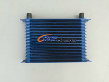 Load image into Gallery viewer, 15 ROW OIL COOLER AN-10 UNIVERSAL ENGINE TRANSMISSION RACING 262mm