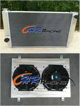 Load image into Gallery viewer, Aluminum radiator + shroud + fans for FORD Falcon XC XD XE XF V8 & 6 cylinder MT