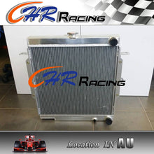 Load image into Gallery viewer, Aluminum radiator +FAN for Toyota Landcruiser 75 Series 2H Diesel Radiator HJ75