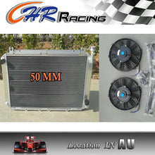 Load image into Gallery viewer, aluminum radiator for Nissan GQ PATROL Y60 4.2L Petrol MT TB42S TB42E + 2 × fans