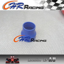 Load image into Gallery viewer, 2.75 to 3 inch 70-76mm Silicone Straight Hose Reducer Turbo Coupler Pipe BLACK