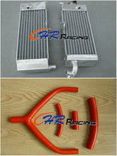 Load image into Gallery viewer, aluminum radiator+hose for YAMAHA YZ250 YZ 250 1992/WR250 WR 250 1992-1993 RED