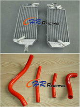 Load image into Gallery viewer, FOR Suzuki RM 250 RM250 2-stroke 1996 1997 1998 96 Aluminum radiator+RED hose