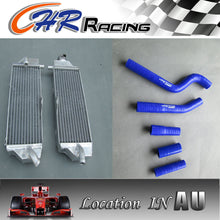 Load image into Gallery viewer, aluminum radiator + hose YAMAHA YZF250 YZ250F YZ 250F 10-13 11 12 2011 2012 2013