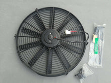 Load image into Gallery viewer, 3 ROW 28MM IN/OUT PIPE HONDA Civic EK EG D15 D16 ALLOY RADIATOR+FAN SHROUD 92-00