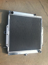 Load image into Gallery viewer, Toyota LandCruiser Land Cruiser 75 Series HZJ75 1HZ Aluminum Radiator +blue hose