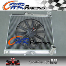 Load image into Gallery viewer, Mazda RX7 RX-7 FC3S FC-3S S4 86-88 87 1986 1987 1988 MT Aluminum Radiator + FAN