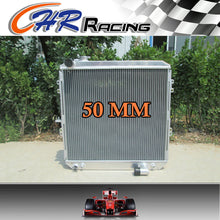Load image into Gallery viewer, 2 ROW aluminum alloy radiator + Shroud + FAN for toyota HILUX LN106 LN111 88-97
