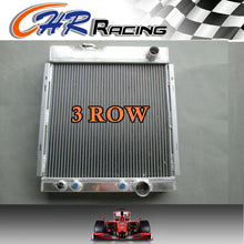 Load image into Gallery viewer, 3 ROW FOR FORD MUSTANG V8 289 302 WINDSOR 1964 1965 1966 Aluminum Radiator 64 65