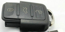 Load image into Gallery viewer, UNCUT VW VOLKSWAGEN FLIP KEY REMOTE FOB SHELL CASE REPLACEMENT GOLF PASSAT Jetta
