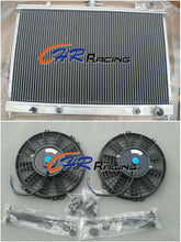Load image into Gallery viewer, Aluminum Radiator for Nissan Pintara Skyline R31 AT/MT + FANS