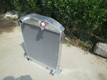 Load image into Gallery viewer, 3 ROW 1932 FORD HI-BOY Grill Shells CHEVY ENGINE All Aluminum Radiator New 32