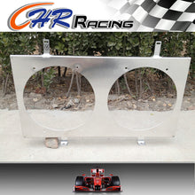 Load image into Gallery viewer, FOR 52MM NISSAN SKYLINE R33 R34 GTS-T RB25DET Aluminum Radiator+Fan Shroud+2Xfan
