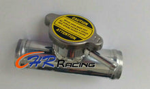 Load image into Gallery viewer, 38MM HOSE 1-1/2" + Radiator CAP ALUMINUM IN LINE RADIATOR HOSE FILLER NECK/CAP