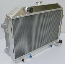 Load image into Gallery viewer, Aluminum Radiator for Nissan Datsun 240Z/260Z L24/L26 AT/MT and 2* Fans