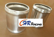 Load image into Gallery viewer, 2pcs 76mm 3" Aluminum Hose Joiner Short Pipe Intercooler Connector Silicone
