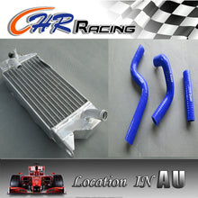 Load image into Gallery viewer, aluminum radiator and hose for KAWASAKI KX80 KX85 KX100 1998-2009 2003 2004 2005