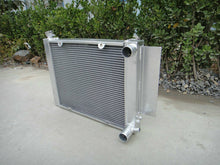 Load image into Gallery viewer, 3 core All Aluminium Mazda RX2 RX3 RX4 RX5 Radiator with Heater pipe 56MM
