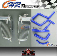 Load image into Gallery viewer, Aluminum Radiator & Blue Hose For Honda CR250R CR250 1985 1986 1987 85 86 87
