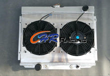 Load image into Gallery viewer, 3ROW 67-70 Ford Mustang / Mercury Cougar / XR7 Aluminum Radiator + Shroud + FAN