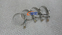 Load image into Gallery viewer, 4 x 3.0" inch 76mm Turbo Pipe Hose Coupler T-bolt Clamps Stainless Steel 79-87mm