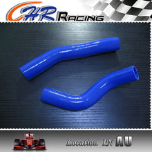Load image into Gallery viewer, Toyota Landcruiser HZJ80 1HZ Silicone Radiator Hose BLUE