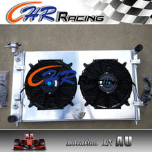 Load image into Gallery viewer, Aluminum Radiator + shroud +fan for Holden Commodore VY V6 2002 2003 2004 Manual