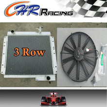 Load image into Gallery viewer, Aluminum Radiator for Toyota Land Cruiser FJ40 FJ45 Petrol MT LandCruiser + fan