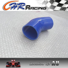 Load image into Gallery viewer, Silicone Joiner Elbow Radiator Hose 45 Degree Bend 64mm 2.5" inch red