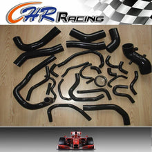 Load image into Gallery viewer, Silicone radiator induction Hose for TOYOTA SUPRA MK3 MA70 7MGE/7MGTE Turbo blk