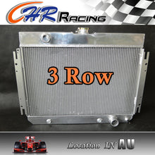 Load image into Gallery viewer, Aluminum radiator & shroud & fans for Chevy Impala L6 V8 63-68 & EI Camino 64-67