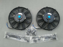 Load image into Gallery viewer, aluminum radiator for Nissan GQ PATROL Y60 4.2L Petrol MT TB42S TB42E + 2 × fans