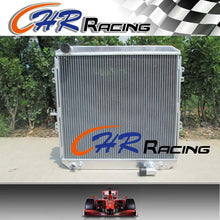 Load image into Gallery viewer, 50MM aluminum radiator +shroud +fan FOR Toyota Surf Hilux 2.4/2.0 LN130 AT/MT