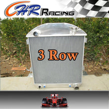 Load image into Gallery viewer, 3core model-T chev Bucket ford GRILL SHELLS 1924-1927 HOTROD aluminum radiator
