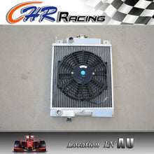 Load image into Gallery viewer, 40MM 2 core FOR Suzuki Swift GTI 1989-1994 Aluminium Radiator +12" fan