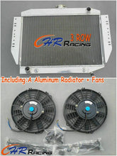 Load image into Gallery viewer, 3 Rows ALUMINUM RADIATOR for JEEP CHEROKEE WAGONEER J-SERIES 1972-1979 + 2 FANS