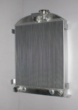 Load image into Gallery viewer, 64mm 3 core 1932 32 FORD HIBOY HI-BOY FORD engine aluminum radiator + FAN