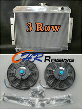 Load image into Gallery viewer, FOR 3 Row ALUMINUM RADIATOR 1970-1986 JEEP CJ CJ5/CJ6/CJ7 3.8L-5.0L +2XFANS