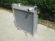 Load image into Gallery viewer, 3 ROW 56mm Aluminum Radiator for Ford MUSTANG V8 289 302 WINDSOR 64-66 + 16" FAN