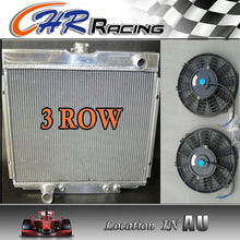 Load image into Gallery viewer, 3ROW 67-70 Ford Mustang / 68-70 Mercury Cougar/XR7 ALL Aluminum Radiator +FAN