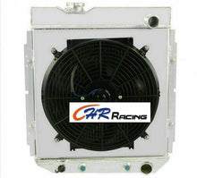 Load image into Gallery viewer, For FORD MUSTANG V8 289 302 WINDSOR 1964 1965 1966 Aluminum Radiator+Shroud+Fan
