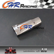 Load image into Gallery viewer, NEW 3" inlet Stainless Steel Chev Bowtie Exhaust Tip Holden Chev Universal Fit