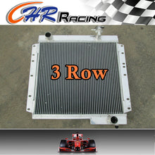 Load image into Gallery viewer, Aluminum Radiator for Toyota Land Cruiser FJ40 FJ45 Petrol MT LandCruiser + fan