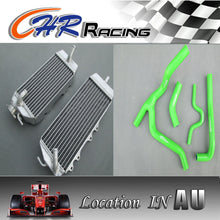 Load image into Gallery viewer, FOR KAWASAKI KXF250 KX250F KX 250 F 07 08 2007 2008 aluminum radiator and hose