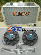 Load image into Gallery viewer, Aluminum Radiator for Nissan Datsun 240Z/260Z L24/L26 AT/MT and 2* Fans