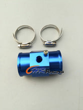 Load image into Gallery viewer, 36MM 1.42" Aluminum Water Temperature Gauge Temp Sensor Adaptor + 2*Clamps